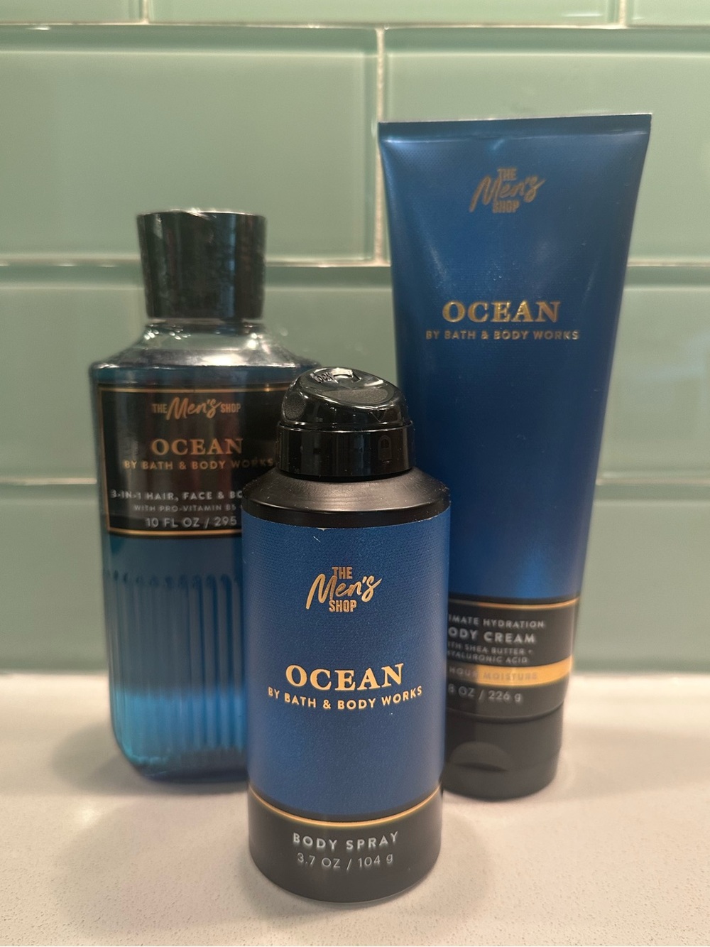 Bath & Body Works Men’s Ocean Set New. Brand new